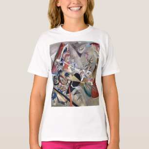 Kandinsky In Grey Abstract Artwork T-Shirt