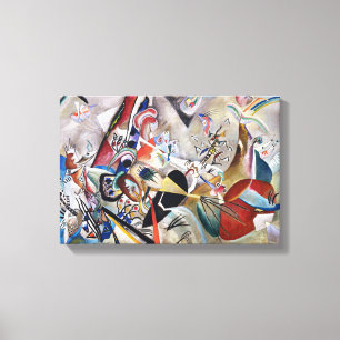 Kandinsky In Grey Canvas Print