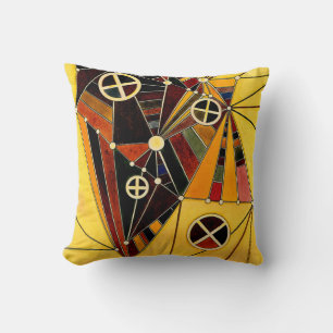 Kandinsky - In the Network, Throw Pillow