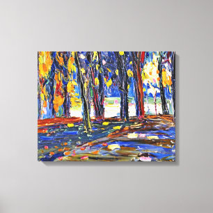 Kandinsky - In the Park of St. Cloud - Autumn II Canvas Print
