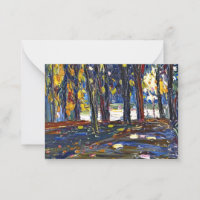 Kandinsky - In the Park of St. Cloud - Autumn II