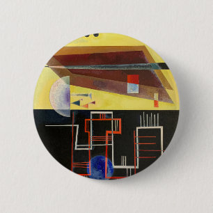 Kandinsky Inner Alliance Abstract Artwork 2 Inch Round Button