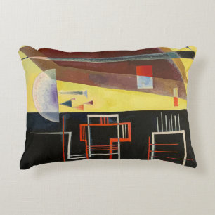 Kandinsky Inner Alliance Abstract Artwork Accent Pillow