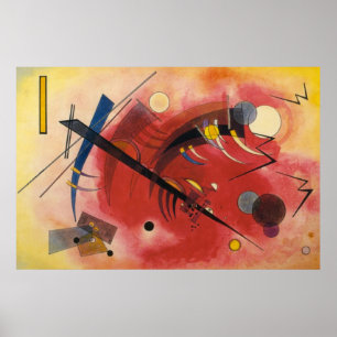 Kandinsky Inner Simmering Abstract Painting Poster
