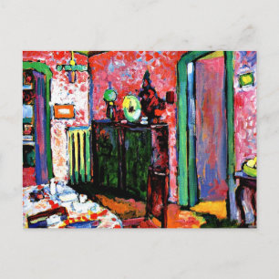Kandinsky: Interior, My Dining Room,  Postcard