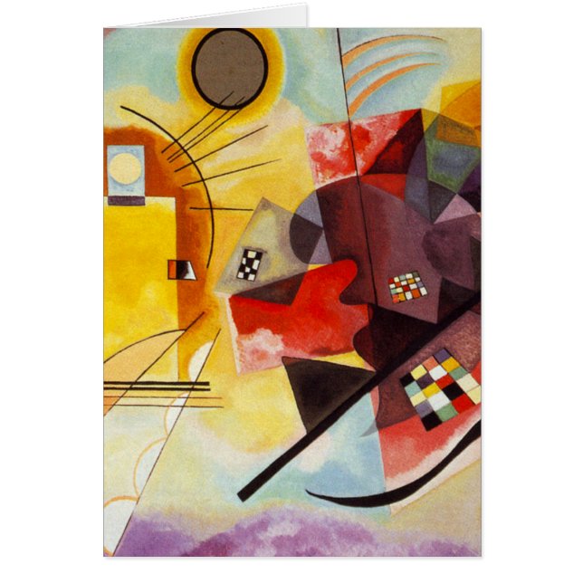 Kandinsky jaune bleu (Devant)