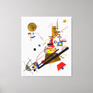 KANDINSKY - JOYOUS ASCENT - 1923 - Bauhaus - Canvas Print