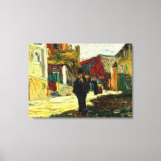Kandinsky - Kallmunz, Vilsgasse II Canvas Print (Front)