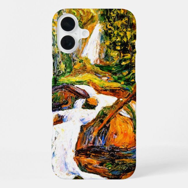 Kandinsky - Kochel - Waterfall I iPhone Case (Back)