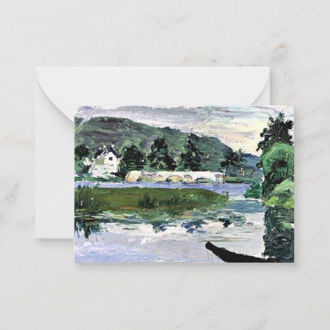 Kandinsky - Landscape with Bridge Card (Front)