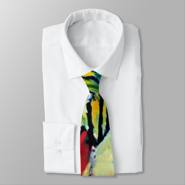 Kandinsky - Landscape with Rain  Tie (Tied)