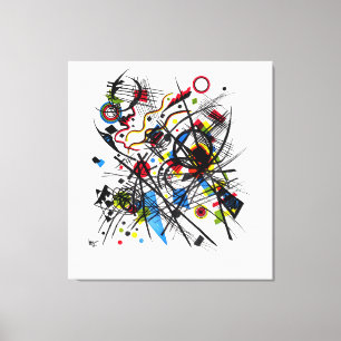 KANDINSKY Lithographie fur die Vierte Bauhausmappe Canvas Print