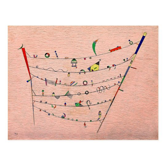 Kandinsky - Little Accents Postcard