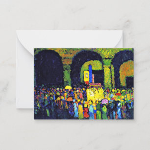 Kandinsky - Ludwigkirche in Murnau Card