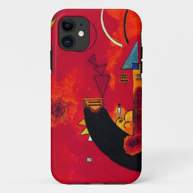 Kandinsky Mit und Gegen Case-Mate iPhone Case (Back)