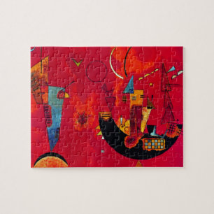 Kandinsky Mit und Gegen Jigsaw Puzzle