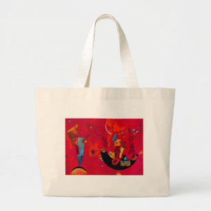 Kandinsky Mit und Gegen Large Tote Bag
