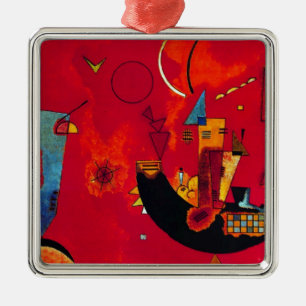 Kandinsky Mit und Gegen Metal Ornament