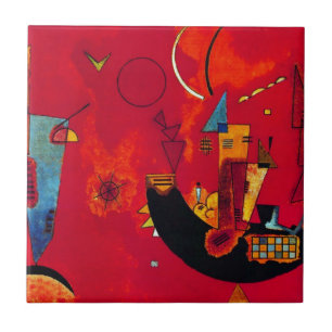 Kandinsky Mit und Gegen Tile