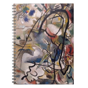 Kandinsky Modern Abstract Colourful Artwork Notebook