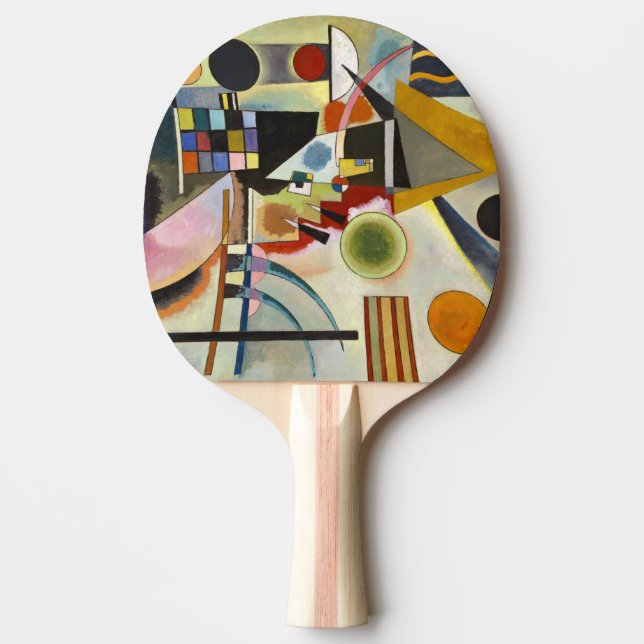 Kandinsky Modern Abstract Colourful Artwork Ping Pong Paddle (Front)