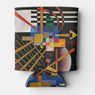 Kandinsky Modern Abstract Expressionist Artwork Can Cooler