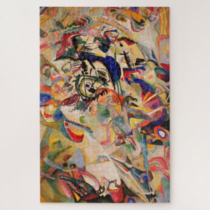 Kandinsky Modern Abstract Painting Artwork Jigsaw Puzzle