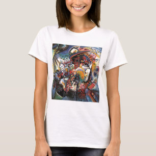 Kandinsky Moscow I Cityscape Abstract Painting T-Shirt