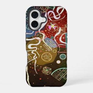 Kandinsky Movement I Abstract Painting iPhone 16 Case