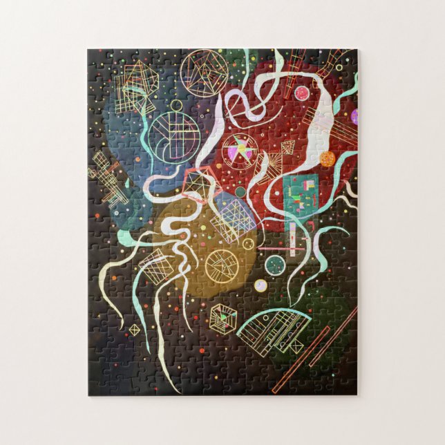 Kandinsky Movement I Puzzle (Vertical)
