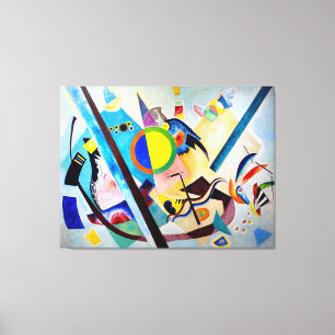 KANDINSKY - MULTICOLORED CIRCLE - 1921 - Bauhaus - Canvas Print