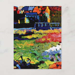 Kandinsky - Munich-Schwabing with the Church Postcard