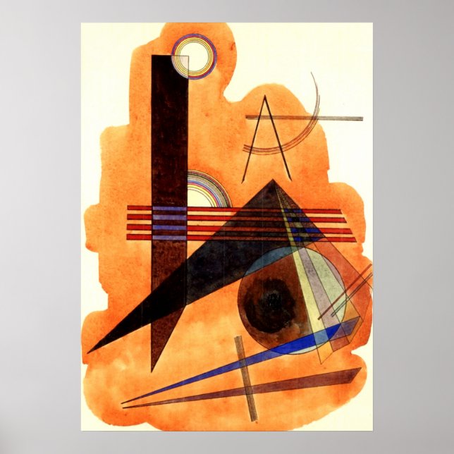 Kandinsky - Obstinate Brown Poster (Front)
