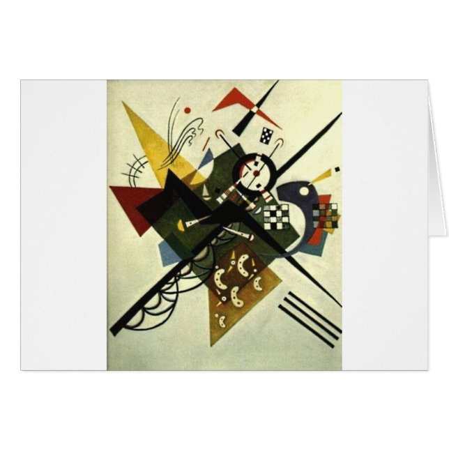 Kandinsky On White II (Front Horizontal)