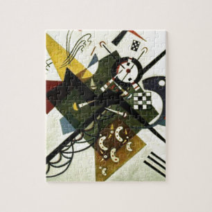 Kandinsky On White II Jigsaw Puzzle