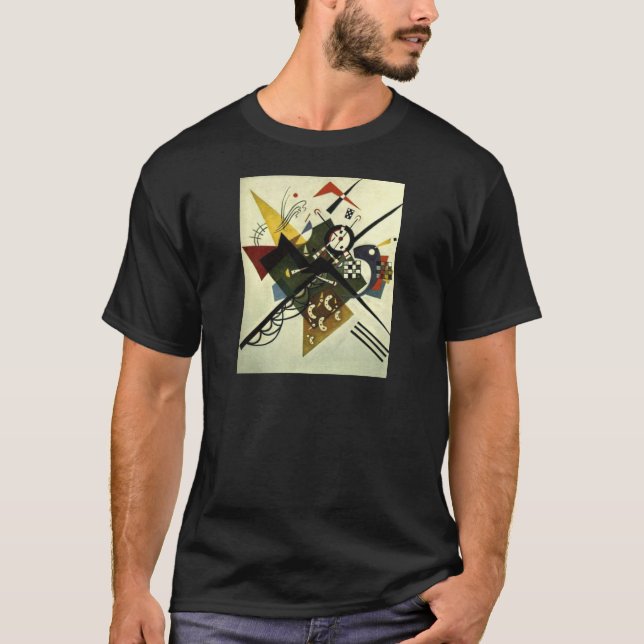 Kandinsky On White II T-Shirt (Front)
