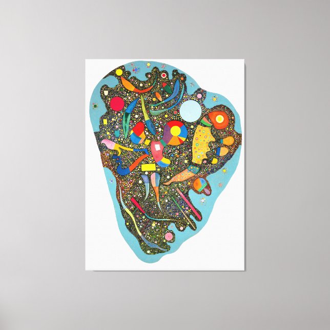 KANDINSKY - ORDERED ACCUMULATION - 1938 - CANVAS PRINT (Front)