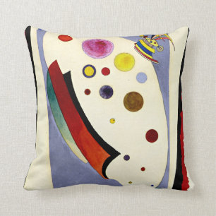 Kandinsky - Ovale Anime Throw Pillow