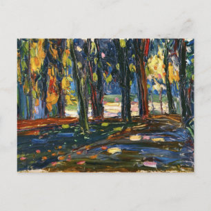 Kandinsky - Park of St. Cloud, Autumn II Postcard