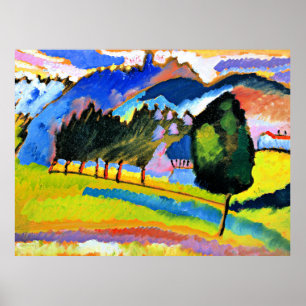 Kandinsky - Paysage avec Poster de Rolling Hills