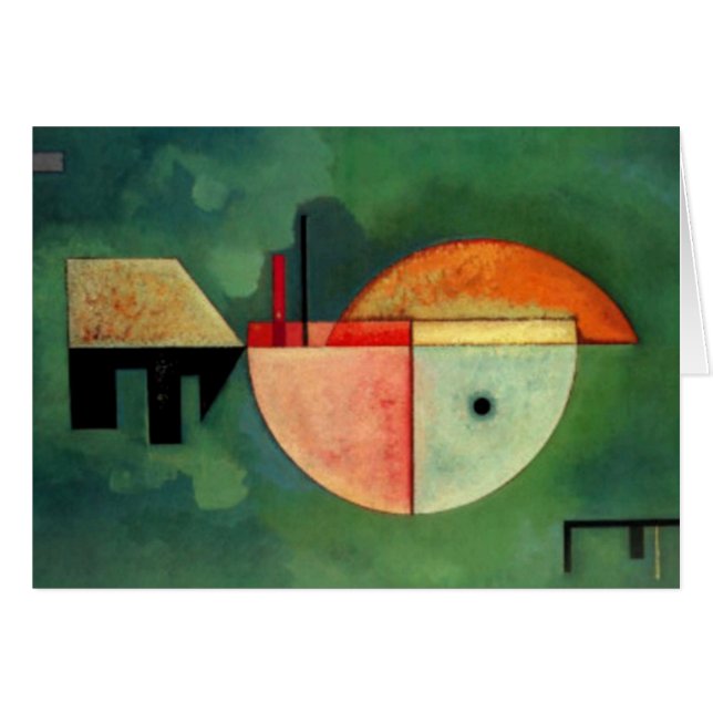 Kandinsky peinture Abstraite ascendante (Devant horizontal)