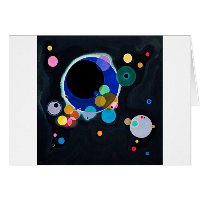 Kandinsky Plusieurs Cercles Artwork (Devant horizontal)
