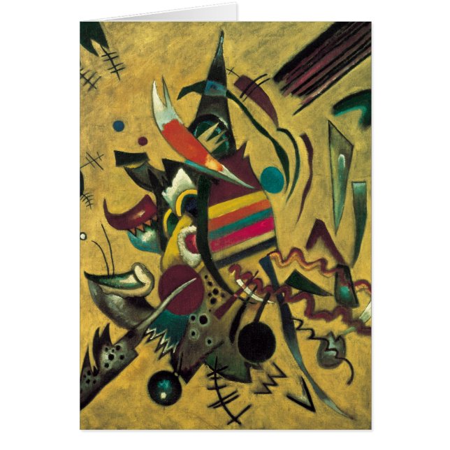 Kandinsky Points Abstract Canvas Painting (Front)