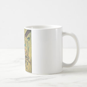 Kandinsky Points Abstract Canvas Painting Coffee Mug