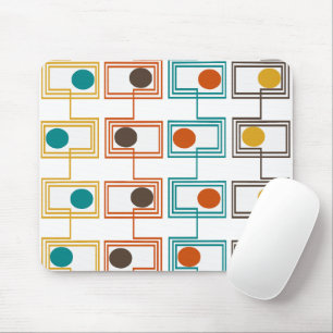 Kandinsky Rectangles with Ovals  Mouse Pad