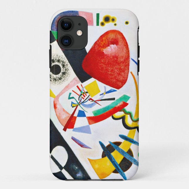 Kandinsky Red Spot Case-Mate iPhone Case (Back)