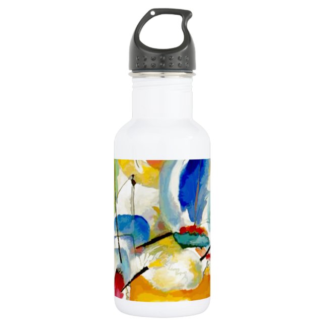 Kandinsky Sea Battle 1913 532 Ml Water Bottle (Front)