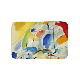 Kandinsky Sea Battle 1913 Bath Mat