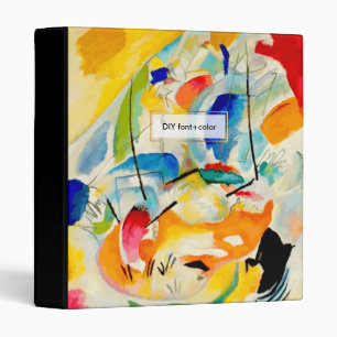 Kandinsky Sea Battle 1913 Binder