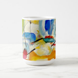 Kandinsky Sea Battle 1913 Coffee Mug